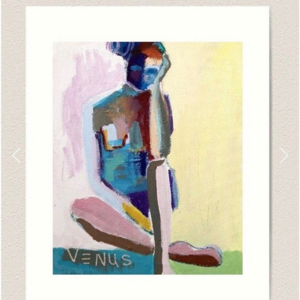 DAYDREAM ll 16x20 Figurative Woman Expressive Female Painting Art Print